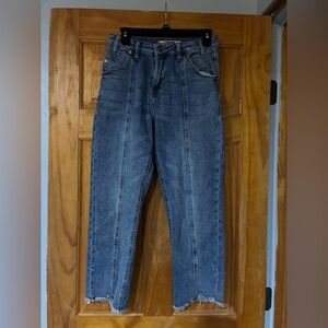 Rock & Roll Cowgirl Blue Straight Leg Jeans